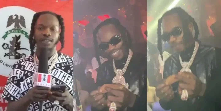Naira Marley reportedly spotted smoking in club few days after joining NDLEA campaign
