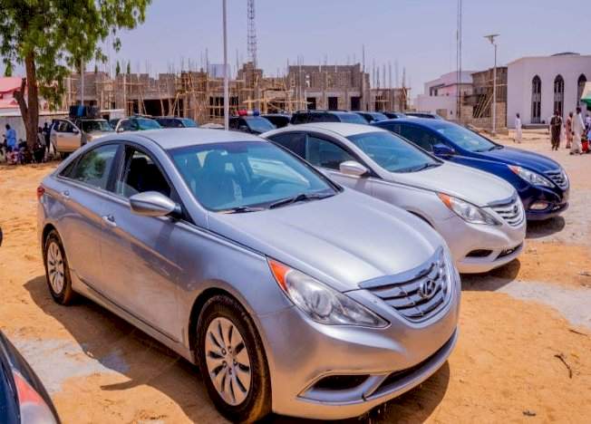 Governor Matawalle buys Cadillac, other luxury vehicles for 260 Zamfara traditional rulers (Photo)