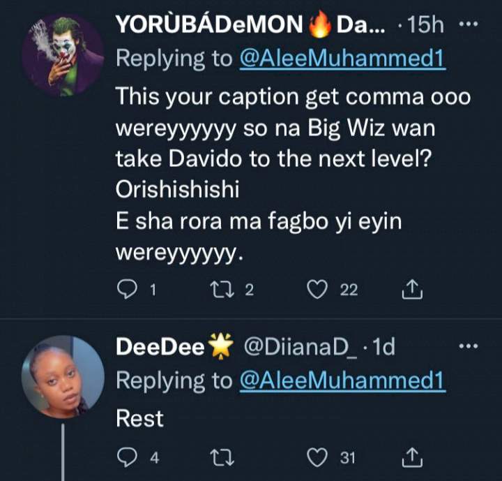 Wizkid FC and 30BG fans clash over alleged collaboration of Davido and Big Wiz