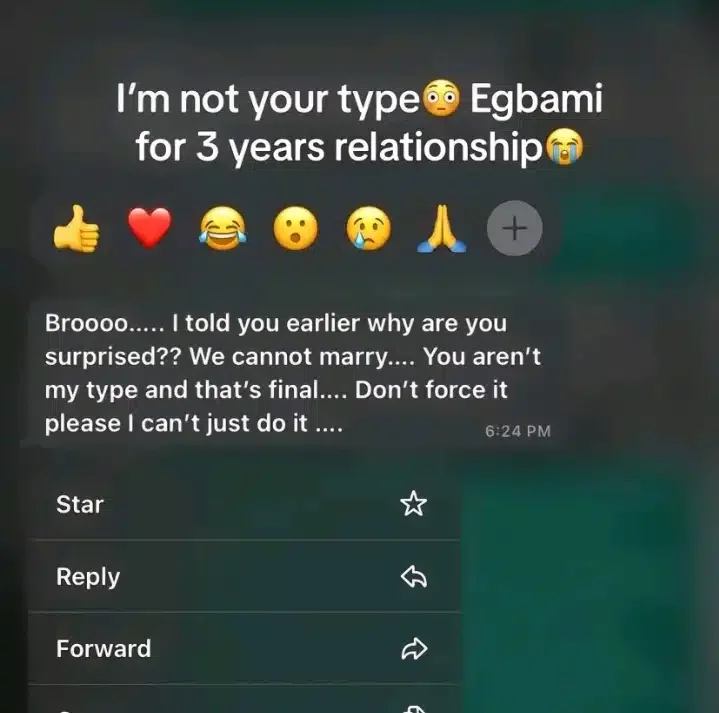 'You're not my type and we cannot marry' - Lady gets shocking replies as she pranks boyfriend with pregnancy, their 3-year relationship crashes