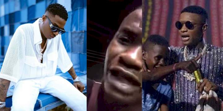 Beg Wizkid for me, I wouldn't be on the streets If he gave me N10m - Ahmed cries out [Video]