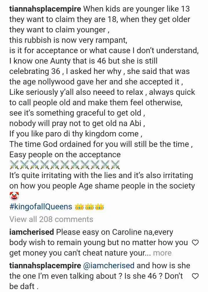 'This aunty is 46, but claims she's 36' - Toyin Lawani calls out actress