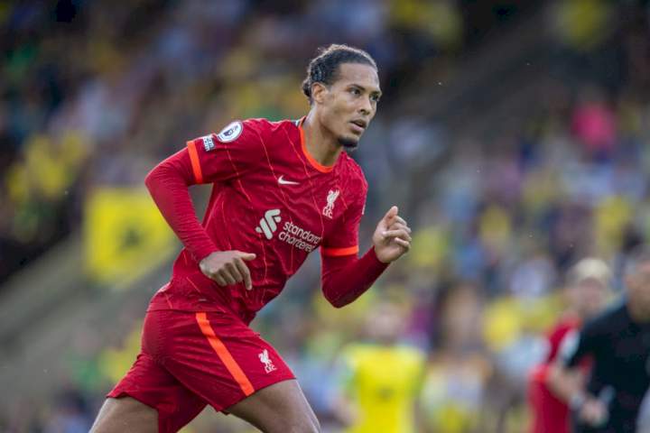 EPL: Virgil Van Dijk names 'underrated' Liverpool star