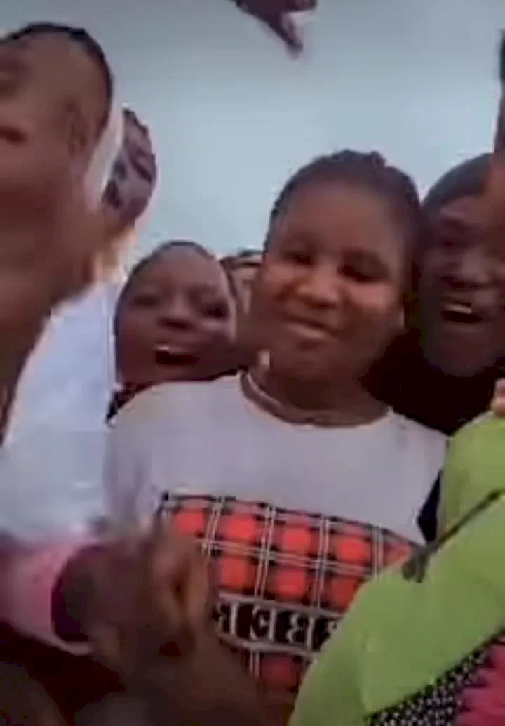 Young ladies who allegedly collected N10k from APC but went ahead to vote for Davido's uncle celebrate in video