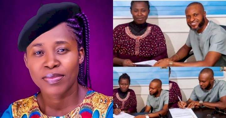 Late Osinachi Nwachukwu's twin sister, Amarachi bags managerial deal with gospel record label