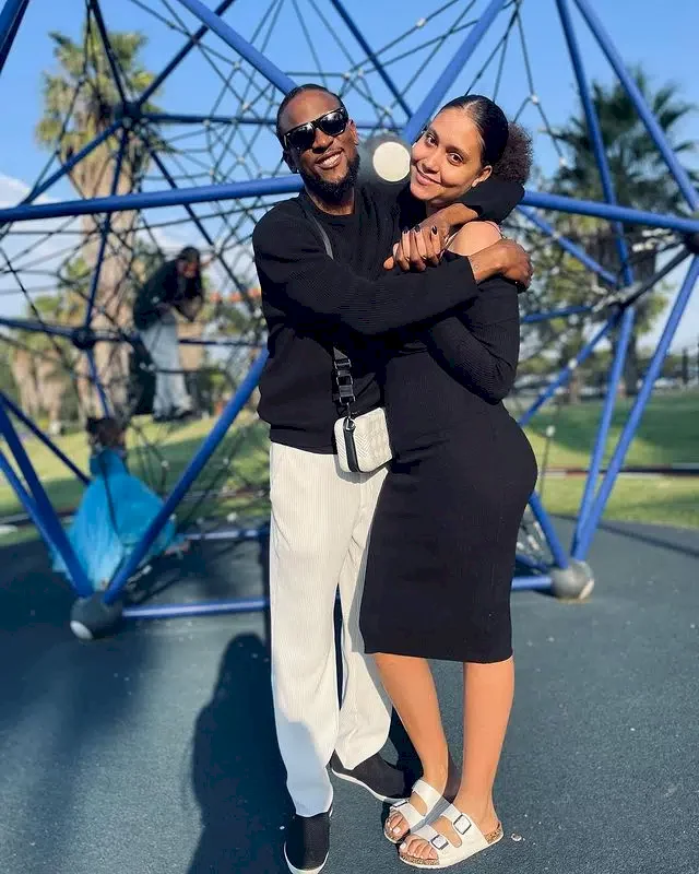 Omashola hints at marriage as he proposes to fiancee a second time (Video)