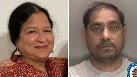 Jealous husband jailed for life after killing wife he wrongly thought was unfaithful