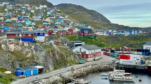 The town of Qaqortoq