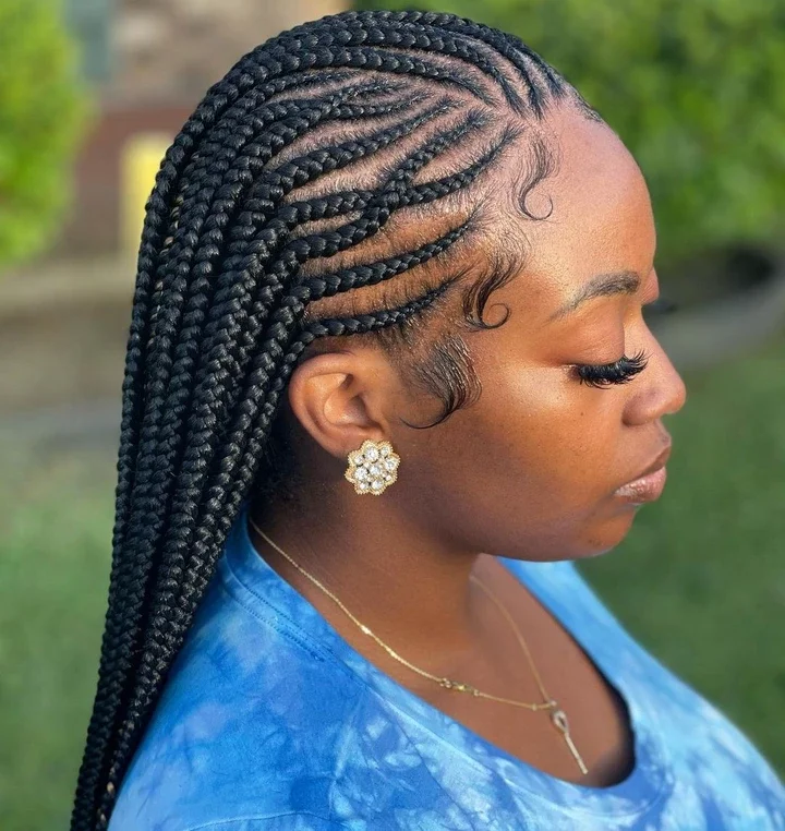 Charming And Breathtaking Ghana Weaving Braids for Stylish Fashionistas