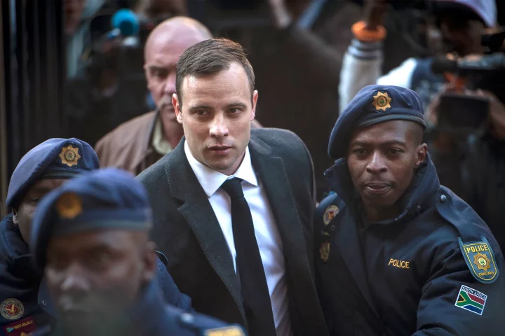Former Paralympian, Oscar Pistorius is now a free man as he's smuggled out of prison after serving half his 13-year jail term