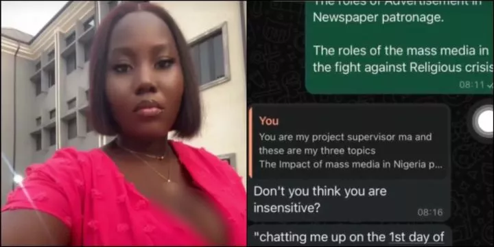 Lecturer sternly warns student for messaging her on 1st January with project topics