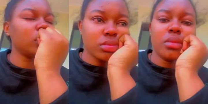 Lady tears up over being single at 29 years