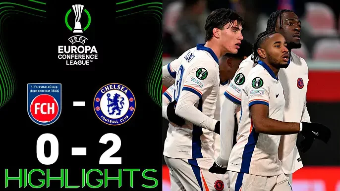 FC Heidenheim 0 - 2 Chelsea (Nov-28-2024) Conference League Highlights