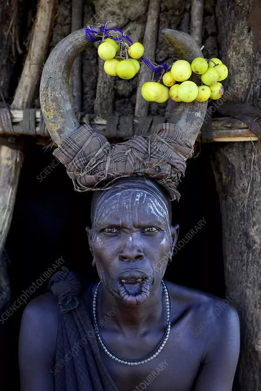 Meet The Tribe That Wears Horn On Their Head To Show Beauty