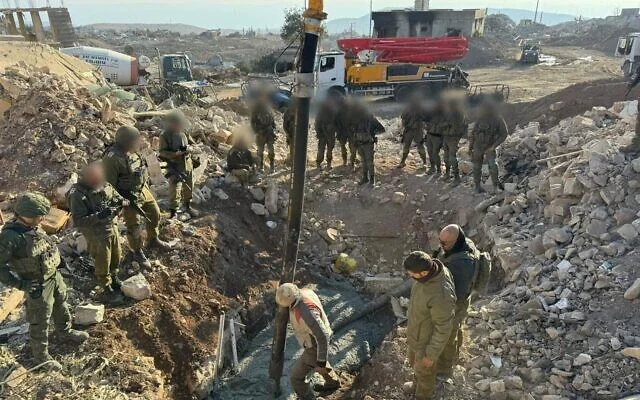 Israeli Troops Seal Hezbollah Tunnel Hidden Beneath Cemetery in Southern Lebanon