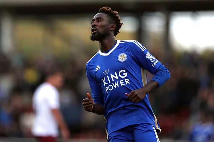 Wilfred Ndidi in action for Leicester City 