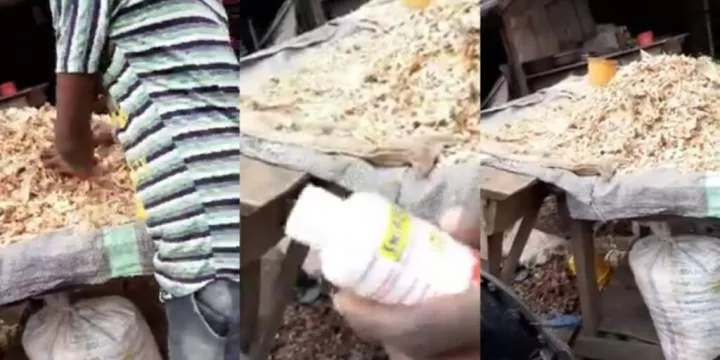 Horrifying moment lady confronts trader for adding sniper to stockfish
