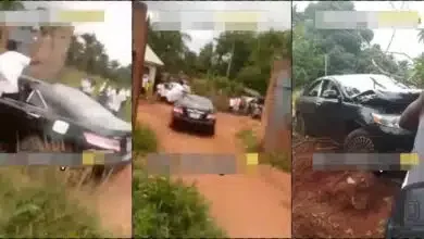 SS3 students crash car while celebrating graduation