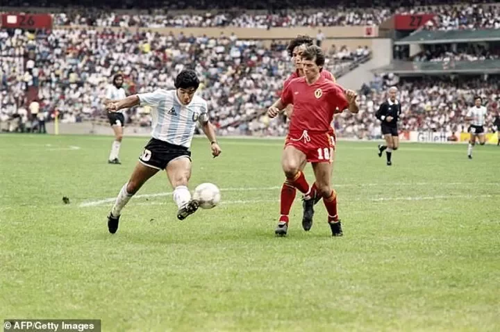 Diego Maradona's match-worn 1986 WC semi-final shirt is set to go up for auction