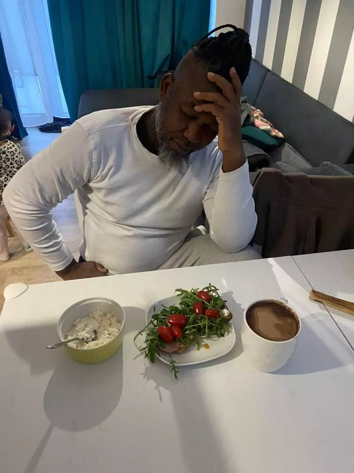 Bad govt made me leave my country where I enjoyed fufu in the morning to run to a country where I now eat grass like a goat - Poland based Nigerian man laments