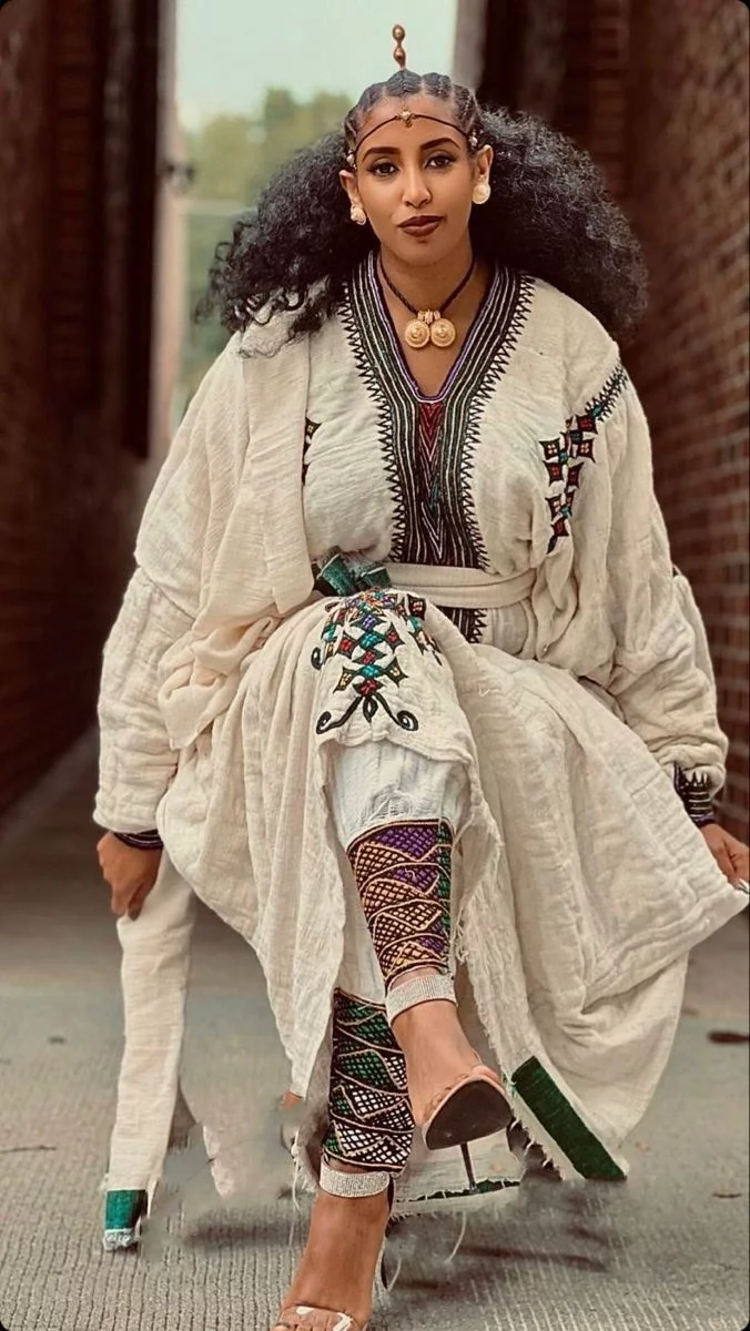 Modern Ethiopian Traditional Dress