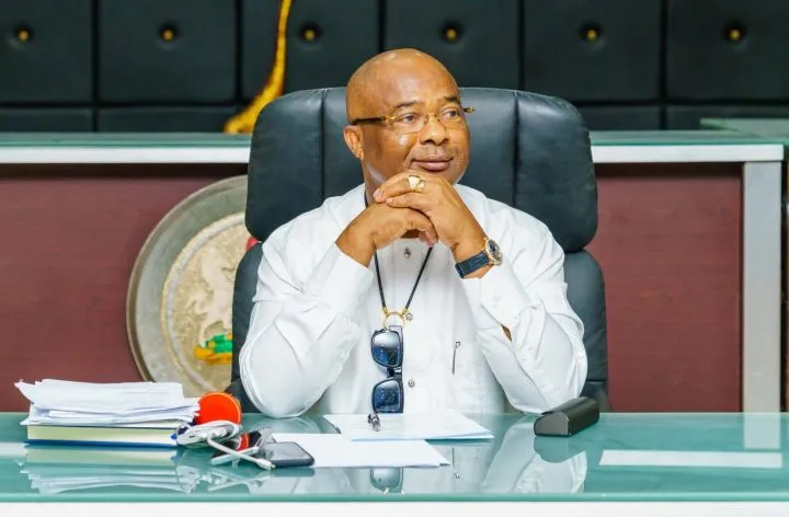 Seven Super Falcons players from Imo State hosted by Gov Uzodinma