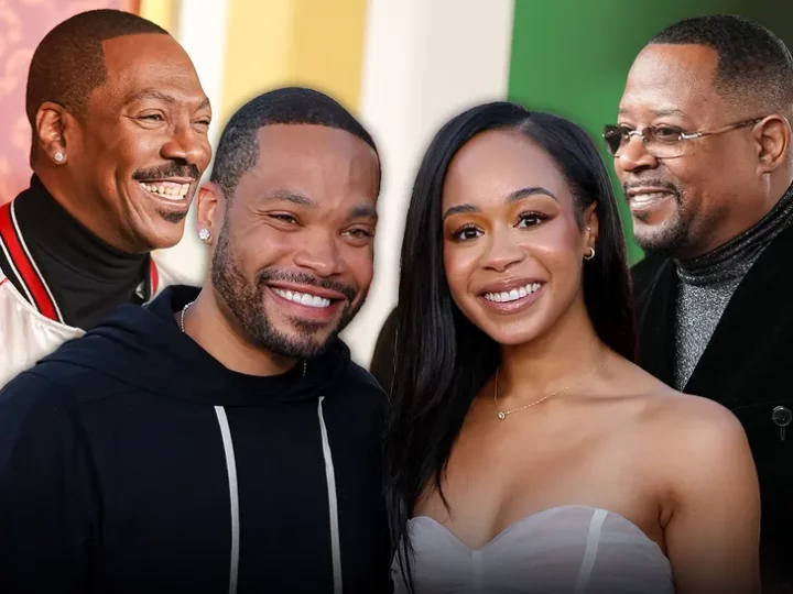 Comedian Martin Lawrence's daughter marries colleague Eddie Murphy's son