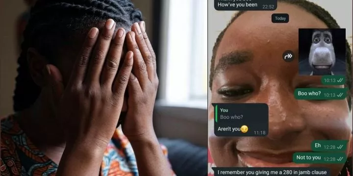 "He scored 325" - Lady regrets 'dating deal' with younger JAMBite "He scored 325" - Lady regrets 'dating deal' with younger JAMBite