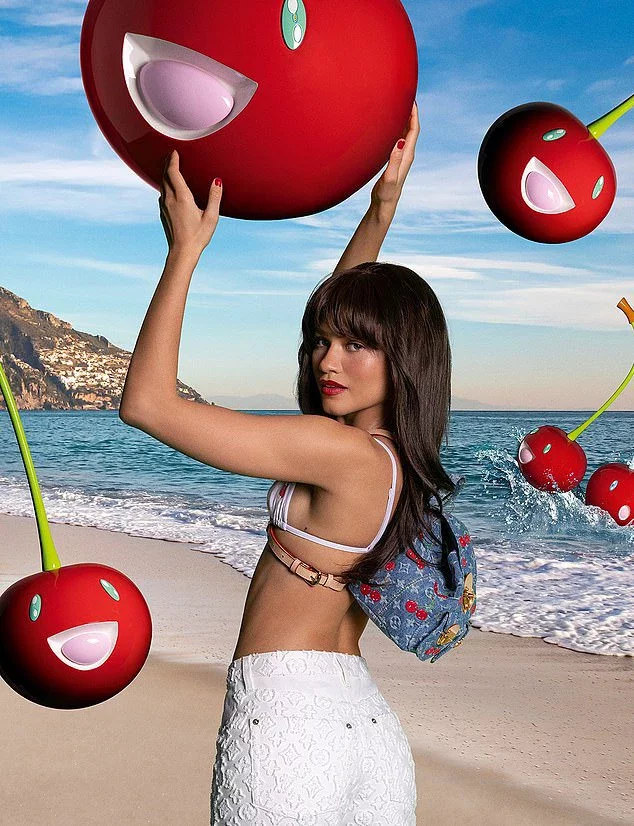 Zendaya wows in cherry print swimwear as she debuts new fringe Zendaya wows in cherry print swimwear as she debuts new fringe