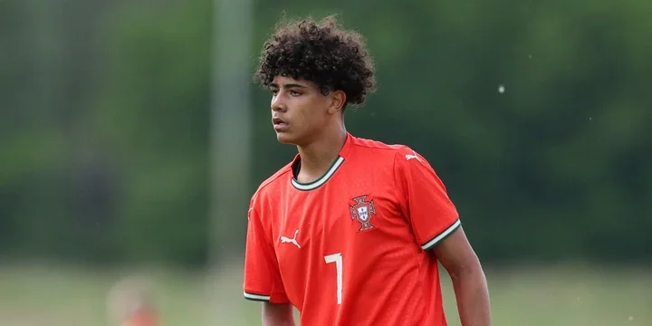 Fans Give Cristiano Ronaldo Jr Verdict as His Highlights v England U15s Emerge Fans Give Cristiano Ronaldo Jr Verdict as His Highlights v England U15s Emerge