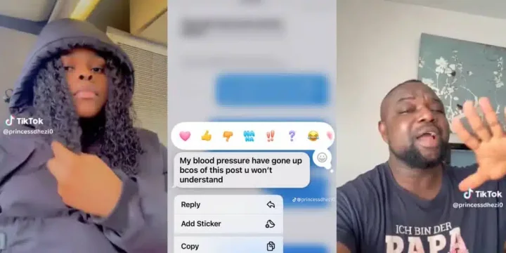 Lady exposes 43-year-old man, calls him desperate for asking her out Lady exposes 43-year-old man, calls him desperate for asking her out