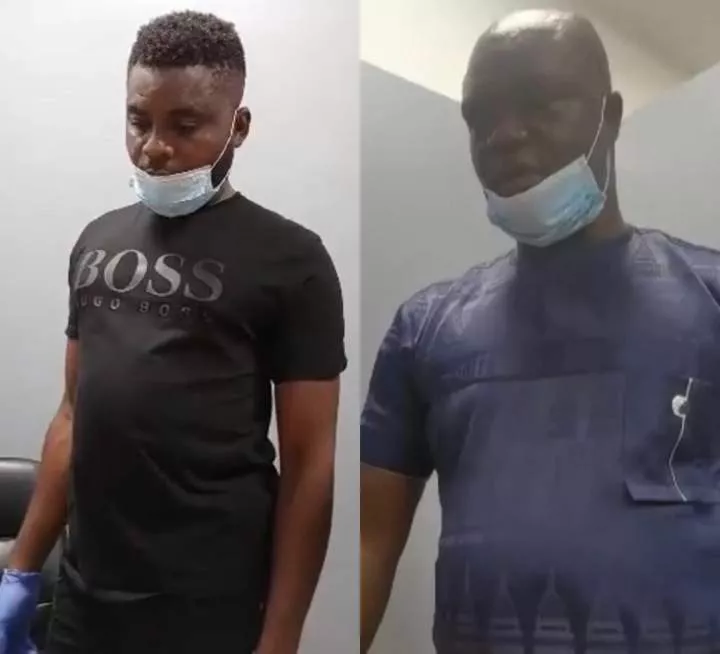 Businessmen excrete wraps of hard drugs after arrest at Abuja airport (video)