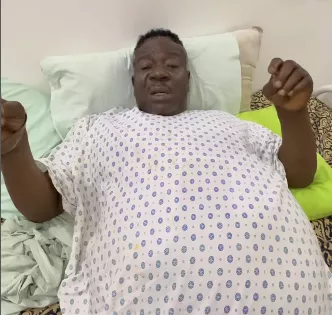 BREAKING: Doctors amputate Mr Ibu's leg to keep him alive
