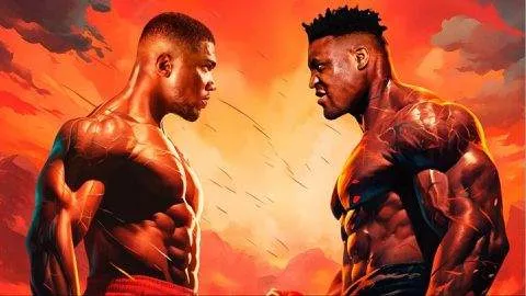 Nigerian boxer Anthony Joshua and Cameroon MMA star Francis Ngannou shine in trailer for Knockout Chaos in Saudi Arabia.