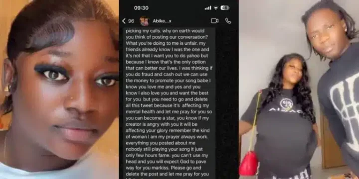 Ex-girlfriend begs for second chance after dumping man over 'small' ₦200k gift, refusal to do yahoo