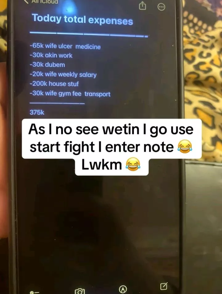 Nigerian wife leaves social media in shock with what she found on her husband's phone