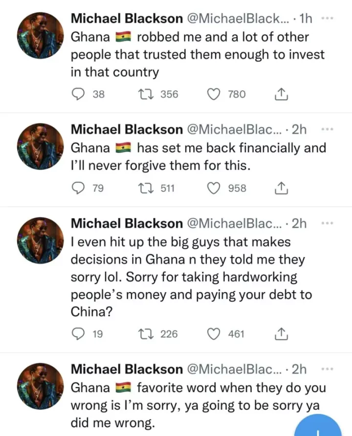 Ghana has set me back financially. My money was stolen ? Comedian Michael Blackson calls out Ghanaian government for allegedly diverting his money