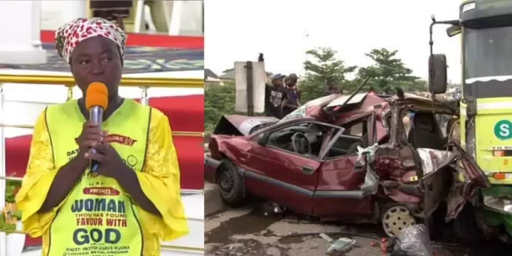 Nigerian woman claims 'God of Chosen' brought her back to life after fatal accident