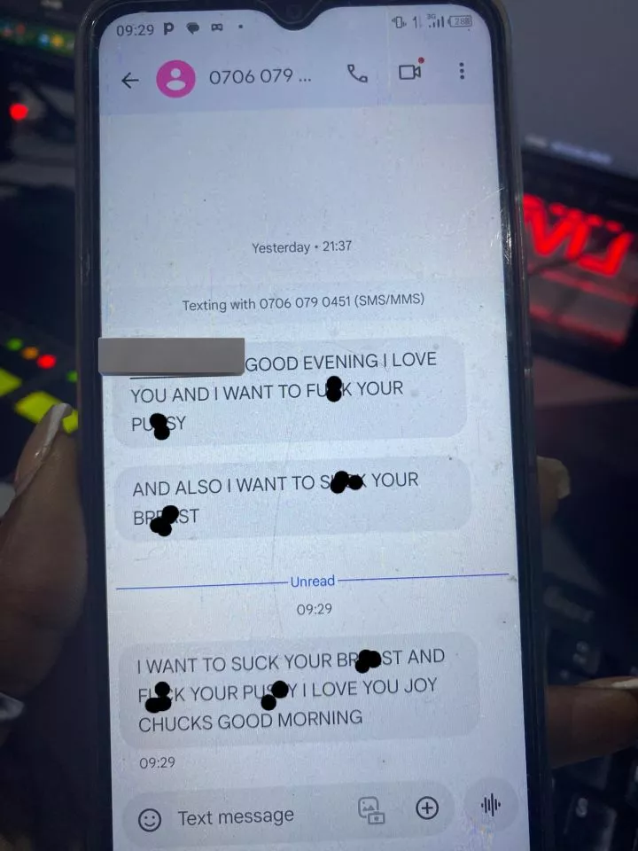 I?ve been stalked and followed to my house - Nigerian radio presenter shares explicit message she received from a man