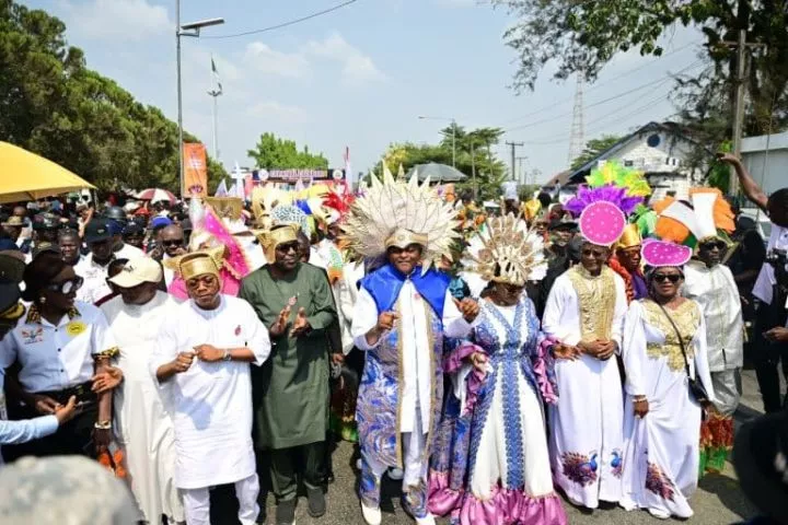 Photos: Aisha Buhari, Govs, other top dignitaries attendes 2024 Calabar carnival