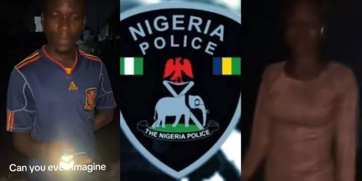 Lady confronts and warns grown man for visiting her underage sister late at night; vows to involve police