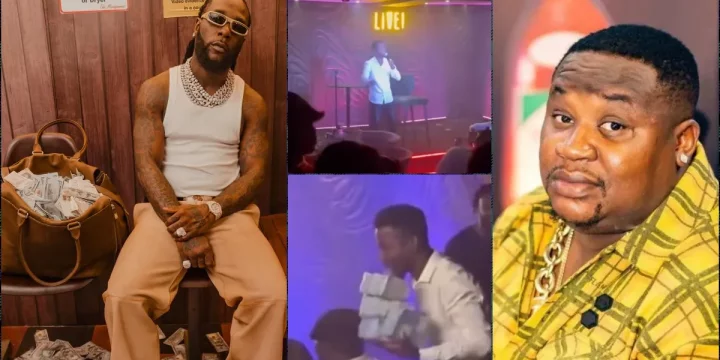 Burna Boy gifts MC N4M after claiming to be 'Cubana CP's abandoned brother'