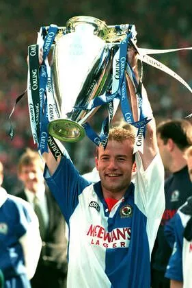 Alan Shearer won the Premier League with Blackburn in 1995 - Imago