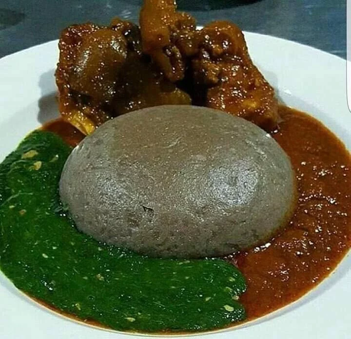 Amala and ewedu is a South Western delicacy 