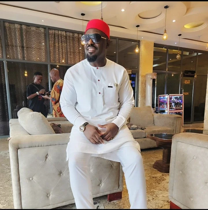 Odogwu has Landed - Reactions as Jim Iyke Shares New Pictures Landing from an Airplane