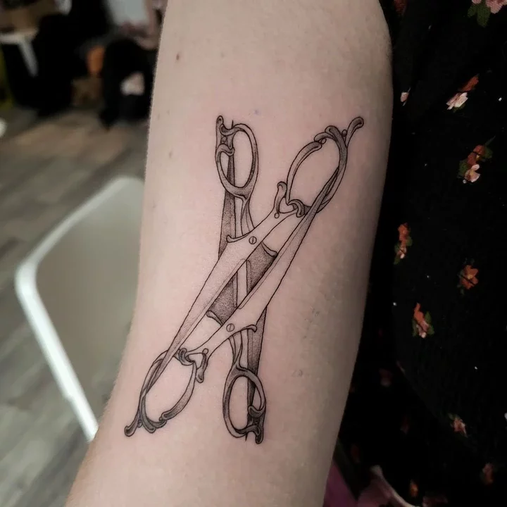 Scissors Tattoo