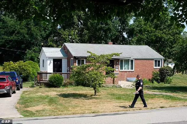 Crooks, known as Tom to his family, grew up in the Bethel Park suburb where his family still live with his parents and older sister, the family home is seen here