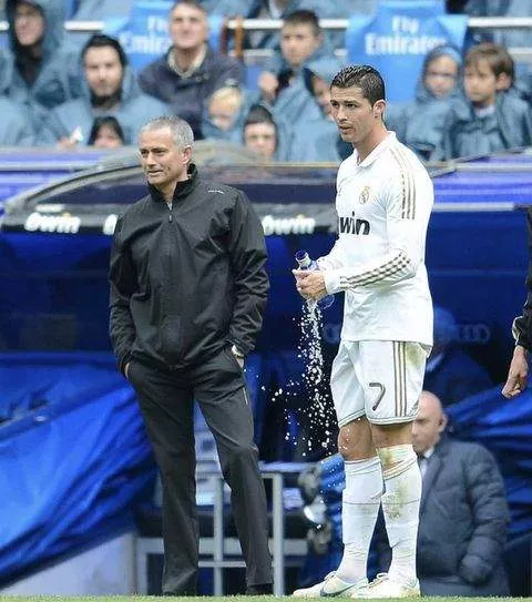 Jose Mourinho and Cristiano Ronaldo at Real Madrid