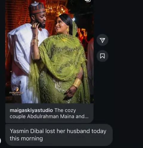 Daughter of former Borno State Deputy Governor loses her husband 5 months after wedding