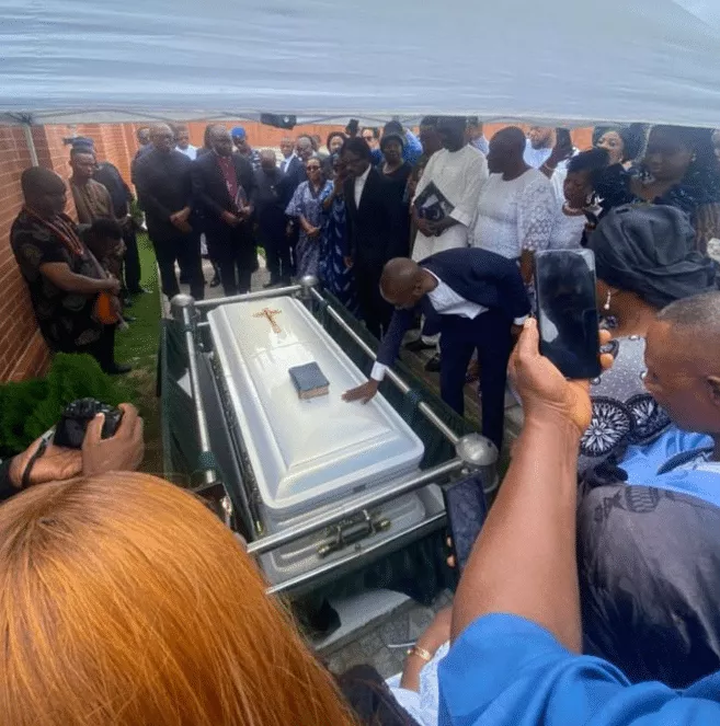 Onyeka Onwenu buried in Lagos (Photos)